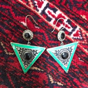 Earrings handmade in Nepal